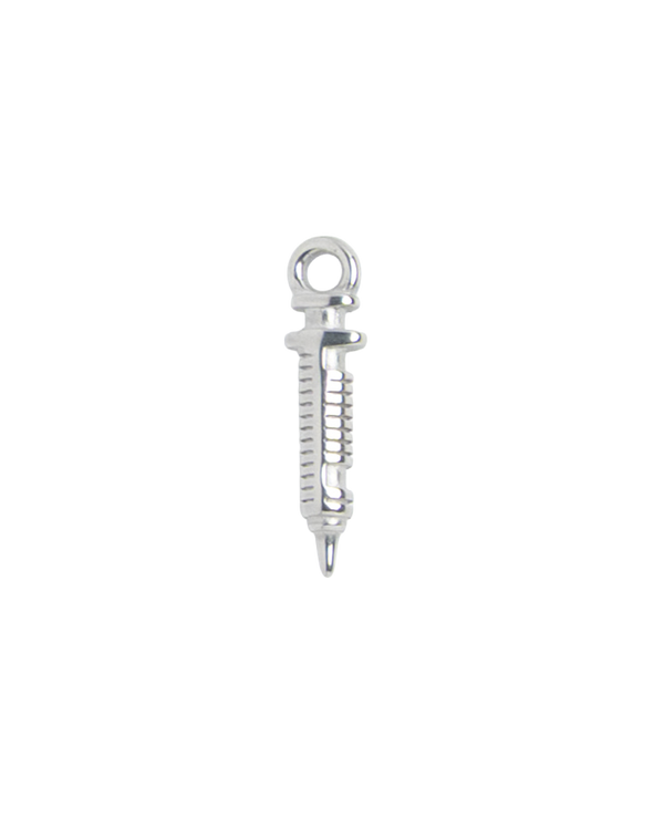 Silver Charm Syringe
