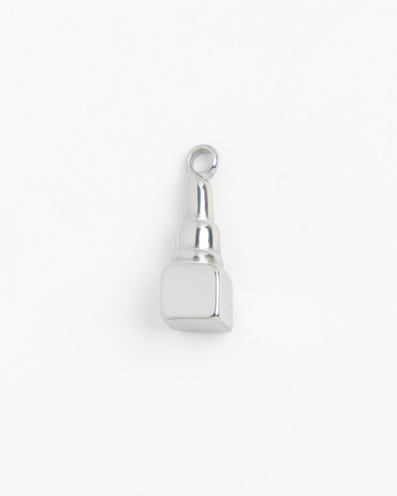 Silver Charm Nail Polish
