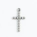 Silver Charm Beaded Cross Mini