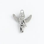 Silver Charm Angel Figure