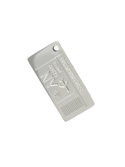 Silver NYC Ticket