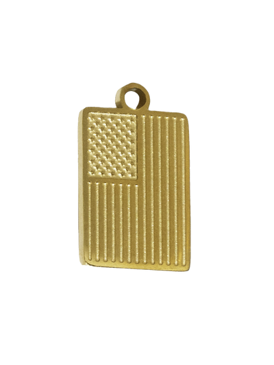 Gold US Flag