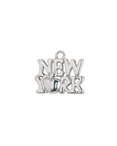 Silver Charm I Love New York