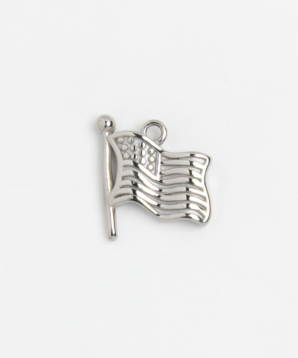 Silver Charm American Flag