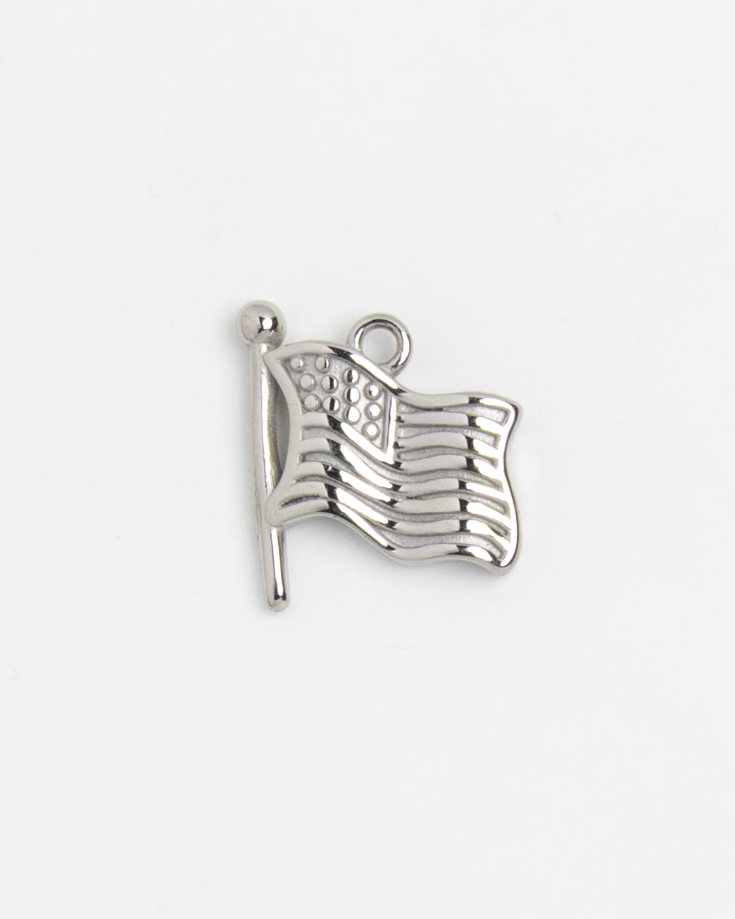 Silver Charm American Flag