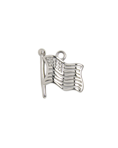 Silver Charm American Flag