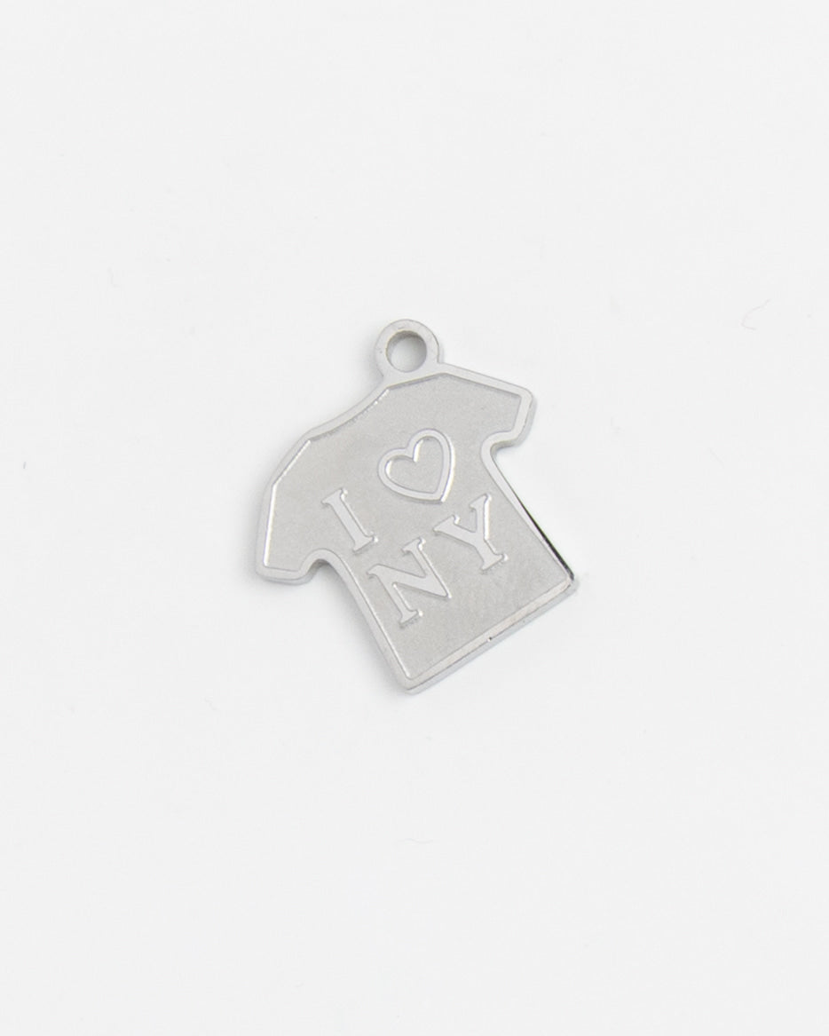 Silver Charm I Love NY Jersey