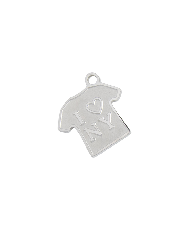 Silver Charm I Love NY Jersey