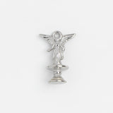 Silver Charm Angel Statue