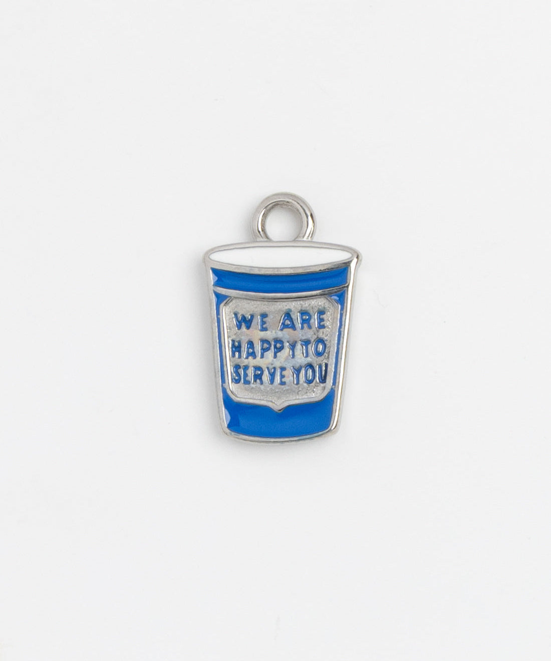 Silver Charm Greek Coffee Cup