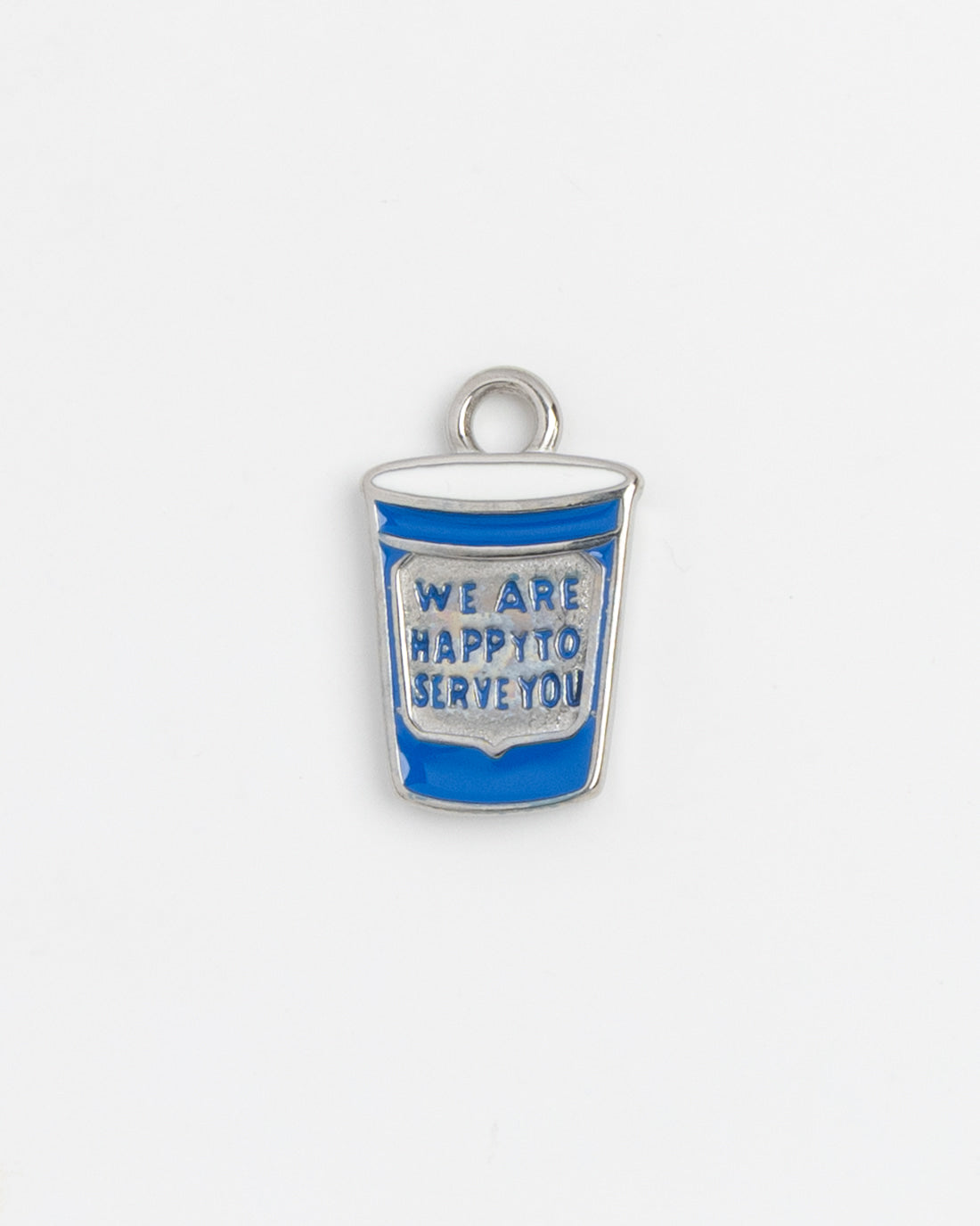 Silver Charm Greek Coffee Cup