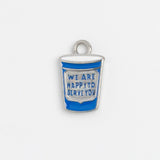 Silver Charm Greek Coffee Cup