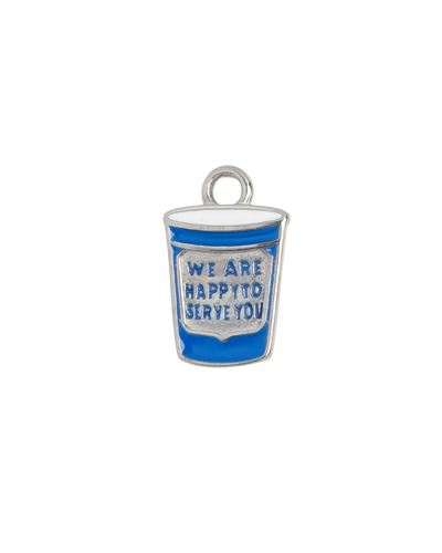 Silver Charm Greek Coffee Cup