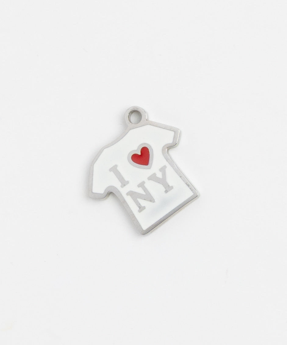 Silver Charm I Love NY Shirt
