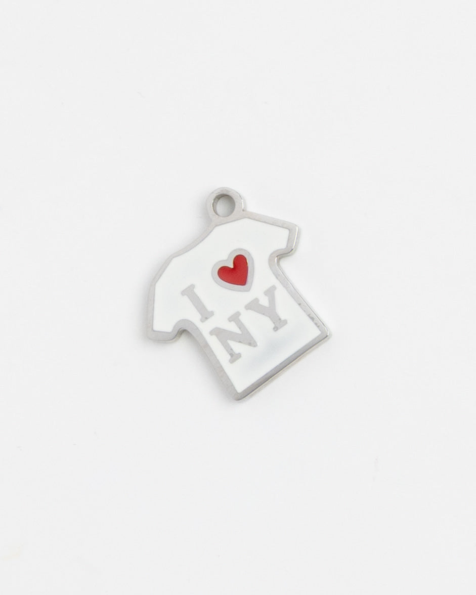 Silver Charm I Love NY Shirt