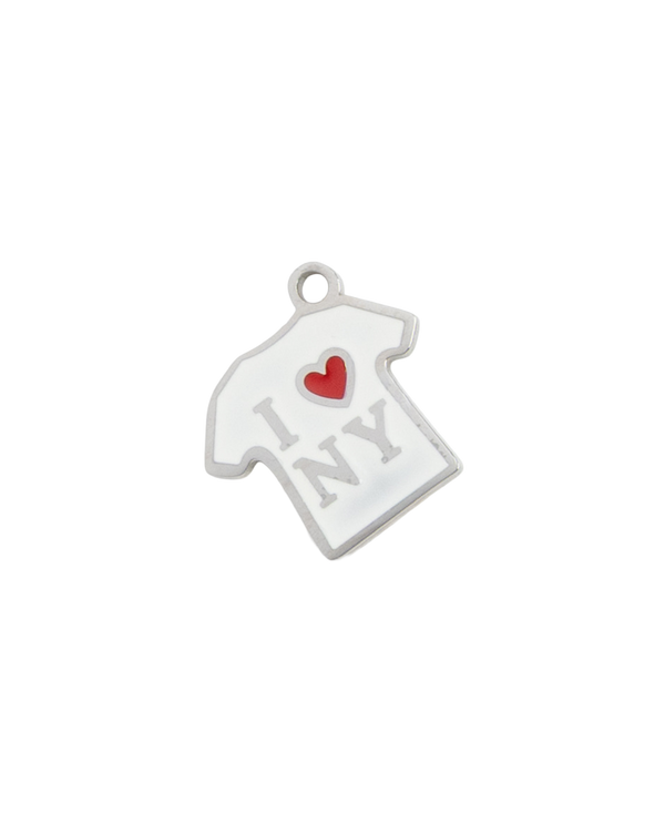 Silver Charm I Love NY Shirt