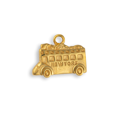 Gold NY Tour Bus