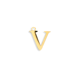 Gold Letter "V"