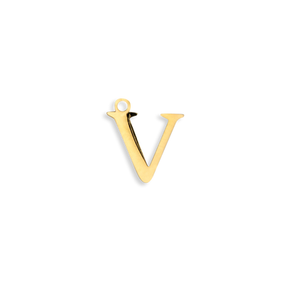 Gold Letter "V"