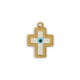 Gold Cross with Eye