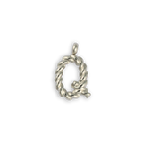 Silver Letter "Q"