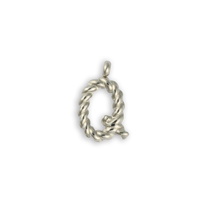 Silver Letter "Q"