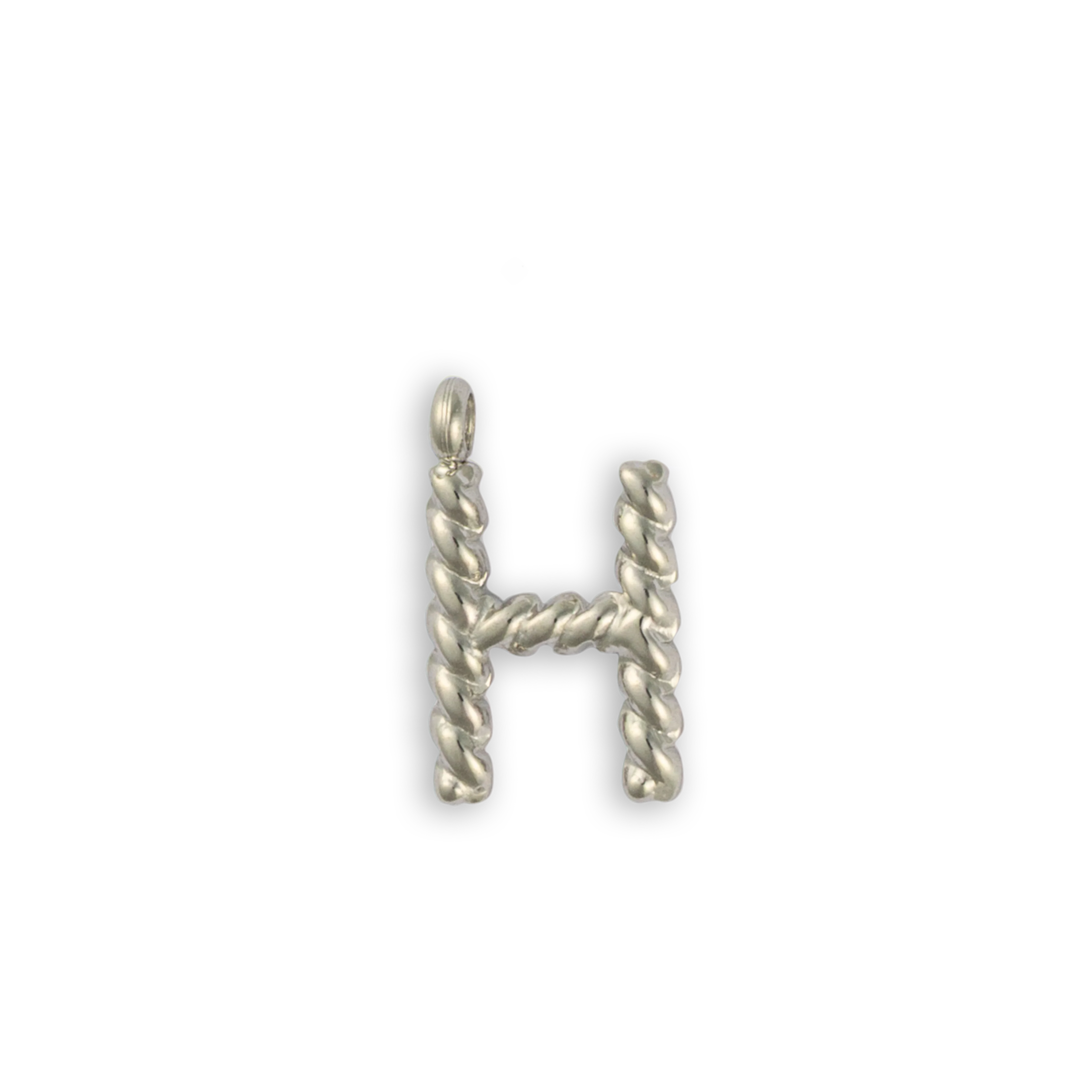 Silver Letter "H"