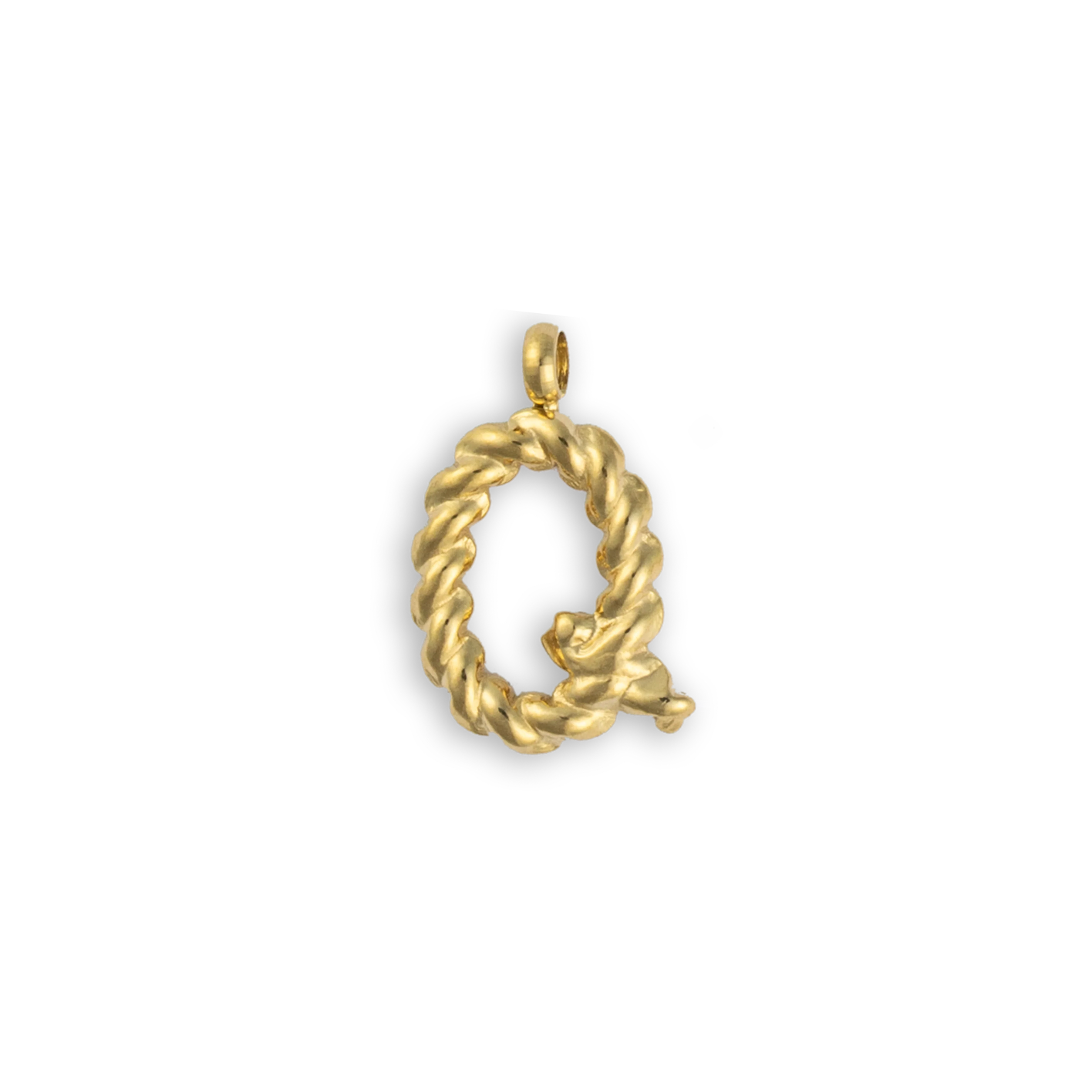 Gold Letter "Q"