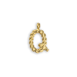 Gold Letter "Q"
