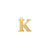 Gold Letter "K"