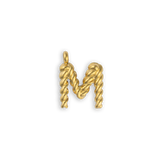 Gold Letter "M"