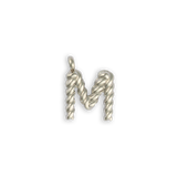 Silver Letter "M"