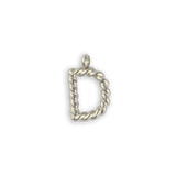 Silver Letter "D"