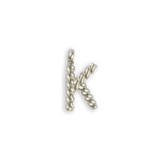 Silver Letter "K"