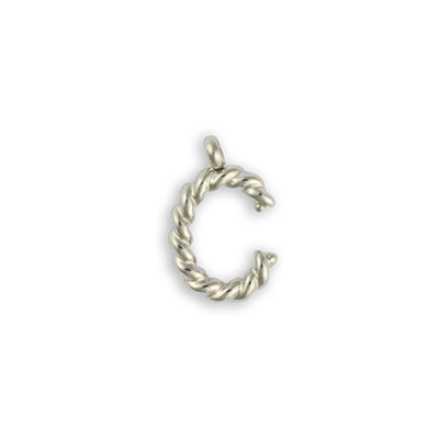 Silver Letter "C"