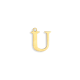 Gold Letter "U"