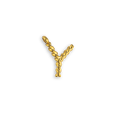 Gold Rope Letter