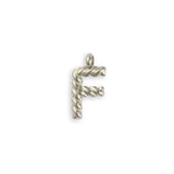 Silver Letter "F"