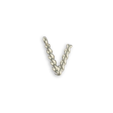 Silver Letter "V"