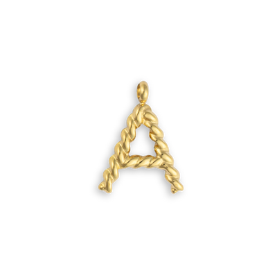 Gold Rope Letter