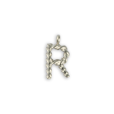 Silver Letter "R"