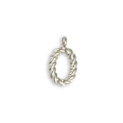 Silver Letter "O"