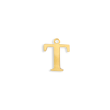 Gold Letter "T"