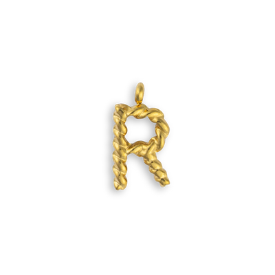 Gold Letter "R"