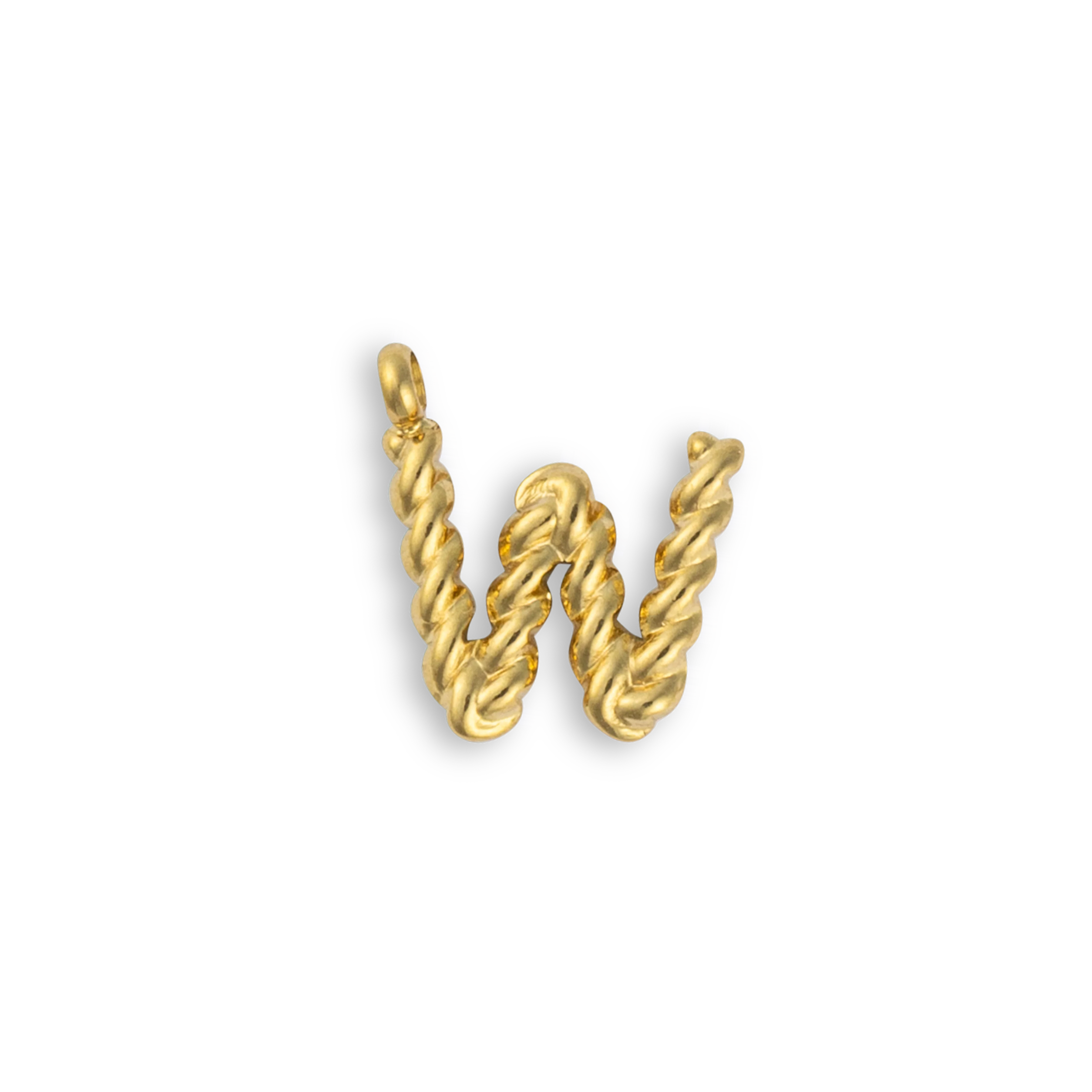 Gold Letter "W"