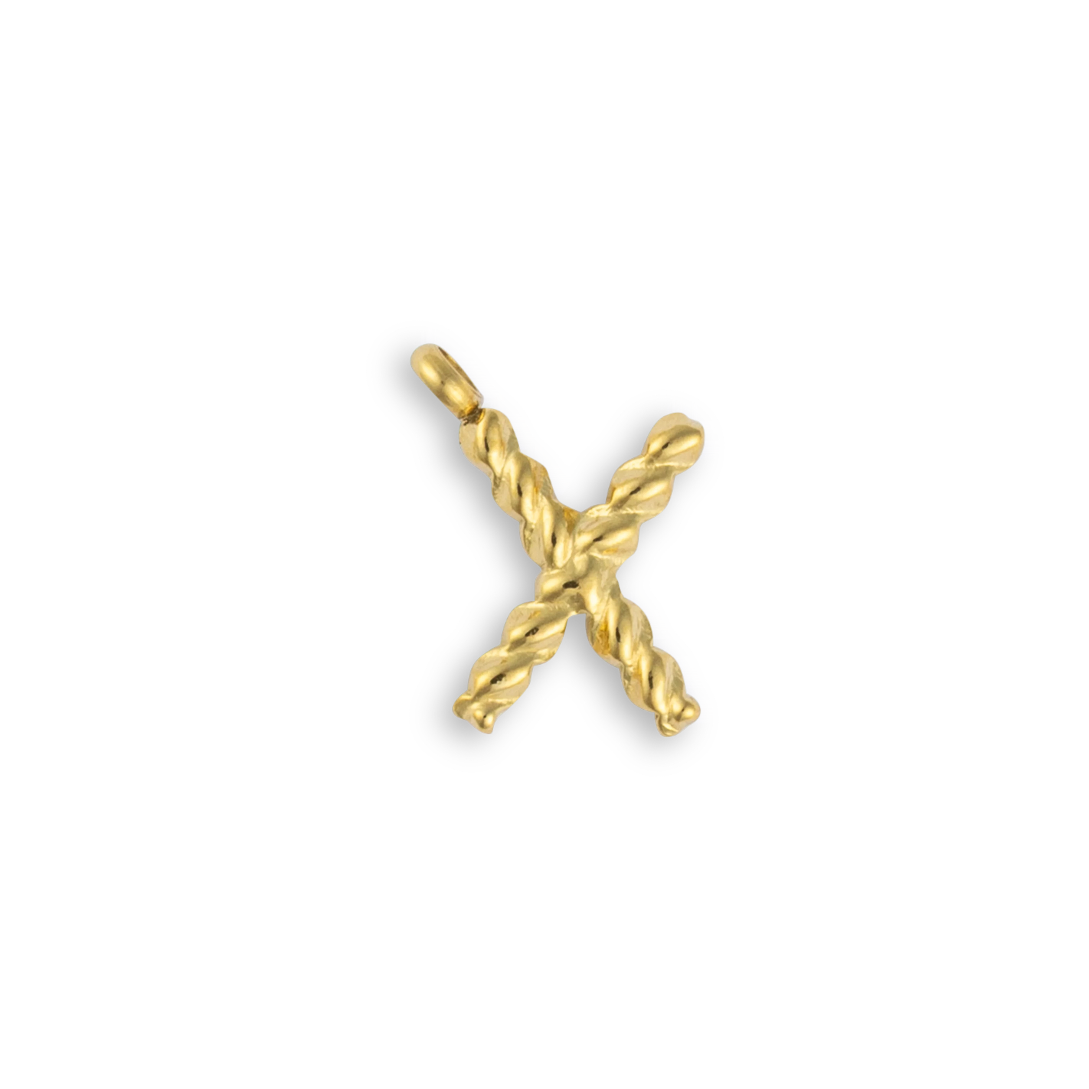 Gold Letter "X"