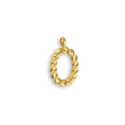 Gold Letter "O"