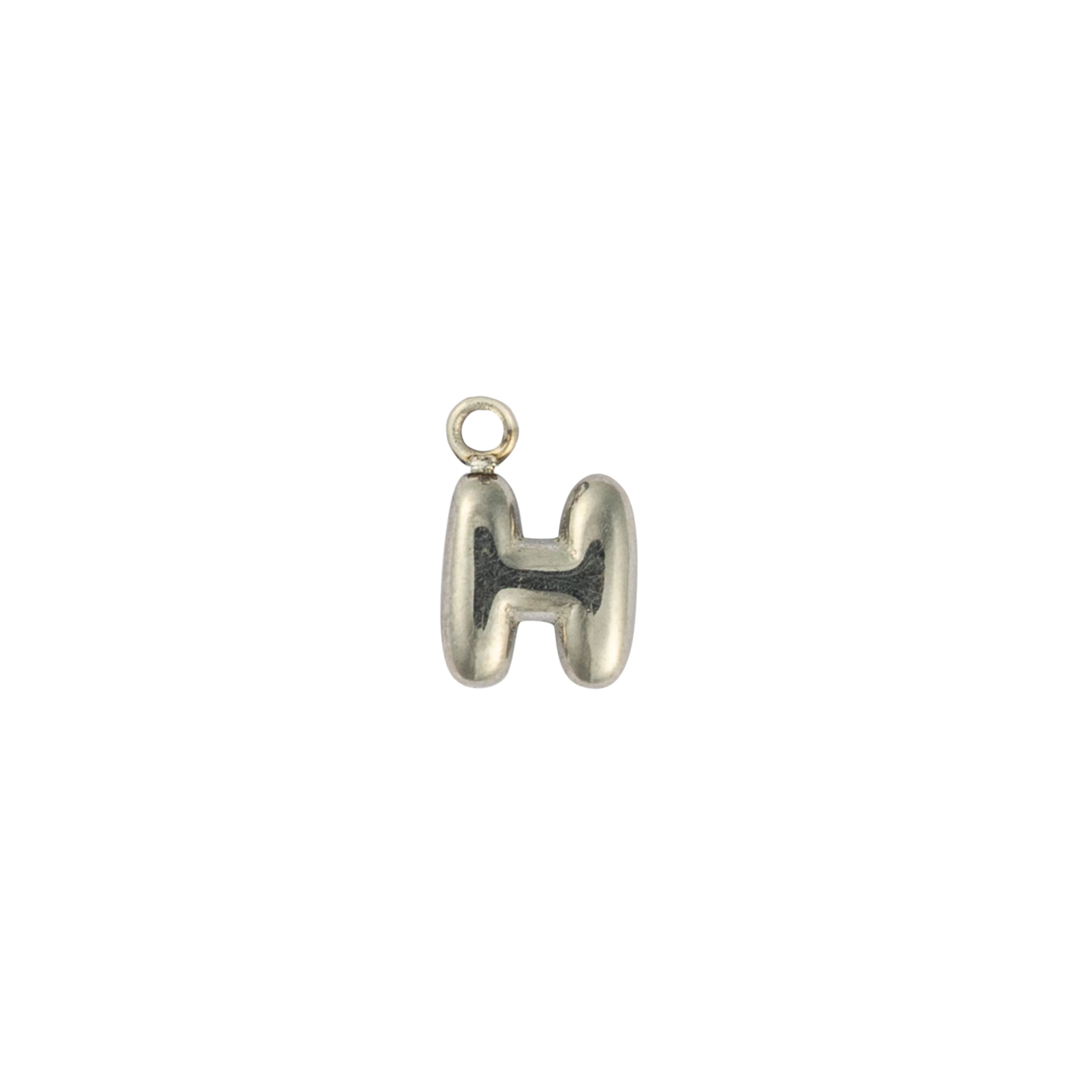 Silver Letter "H"