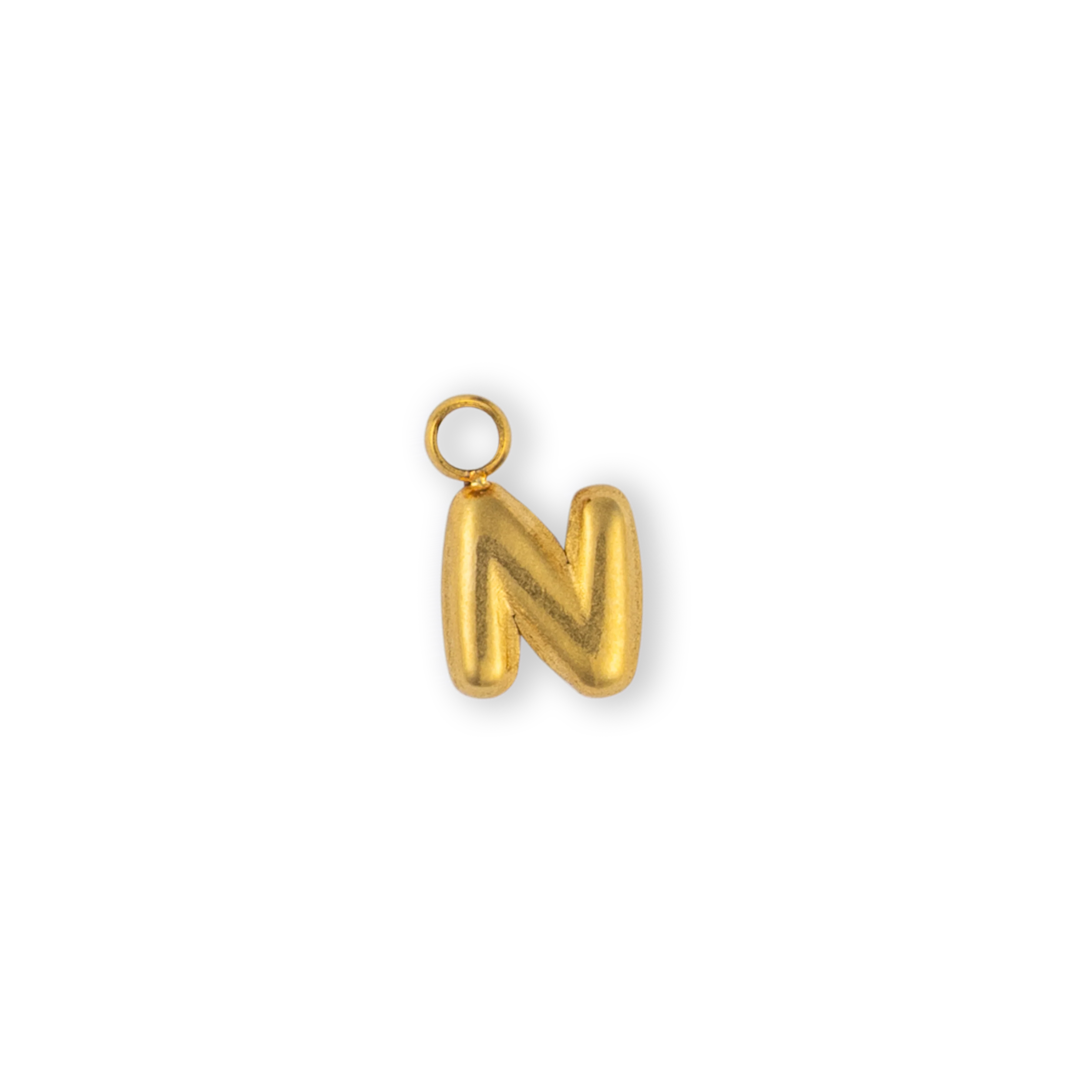 Gold Letter "N"