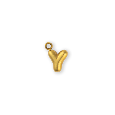 Gold Letter "Y"